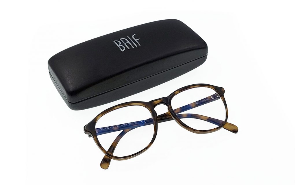 Occhiali Luce Blu Per Bambini (3-12 Anni) Con Custodia Auto E Panno. Protezione UV400, Montatura TR-90 Leopardata.