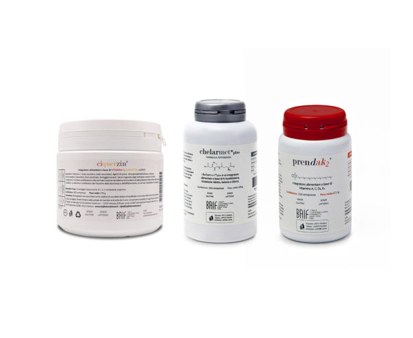 Pacchetto Action: Ciquerzin+Chelarmet plus+Prendak2